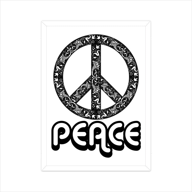 Poster- Framed β Peace puraidoprints