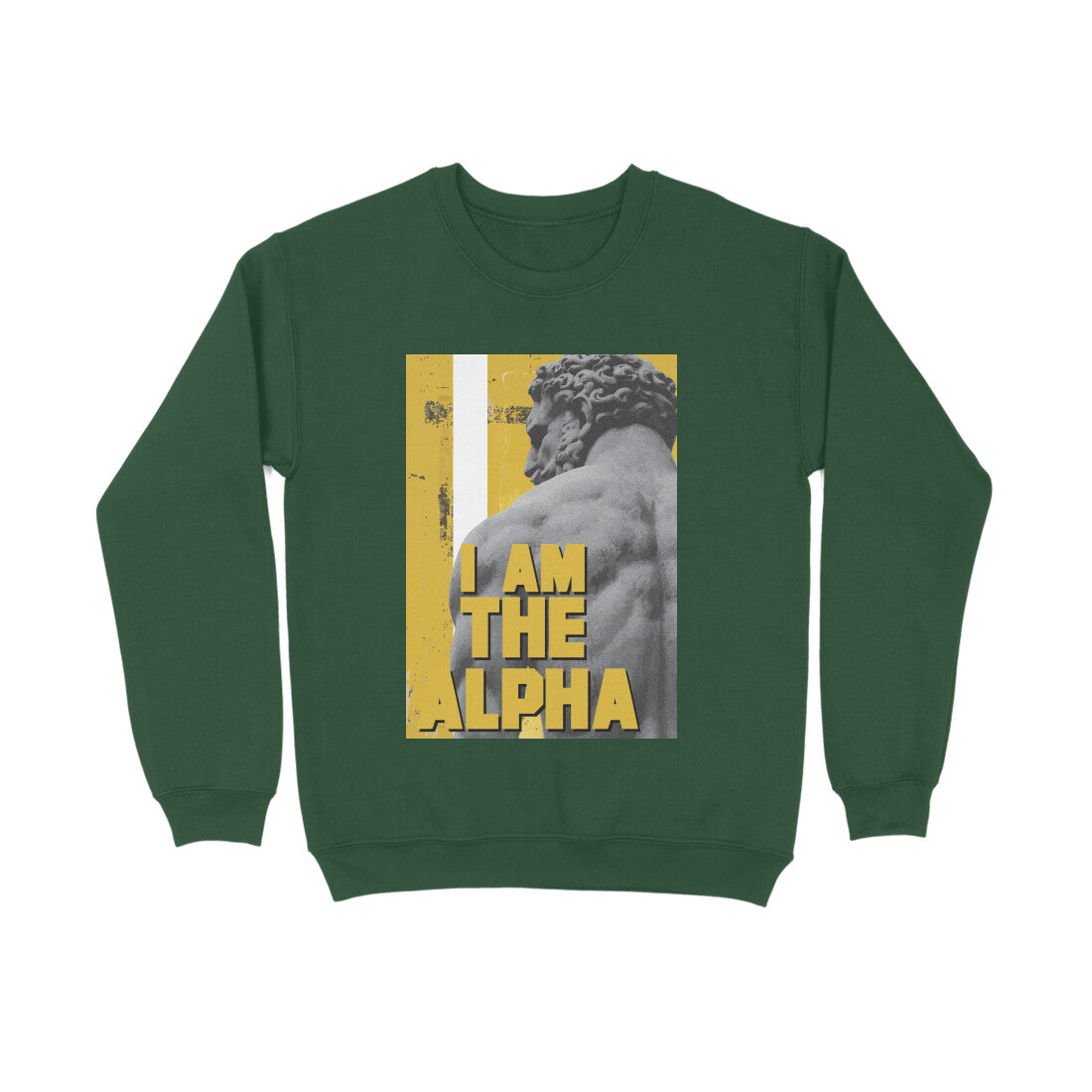 Sweatshirt β I am Alpha puraidoprints