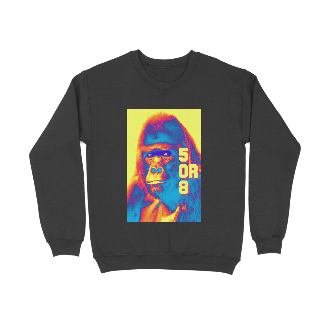 Sweatshirts - Gorilla -Front Print puraidoprints