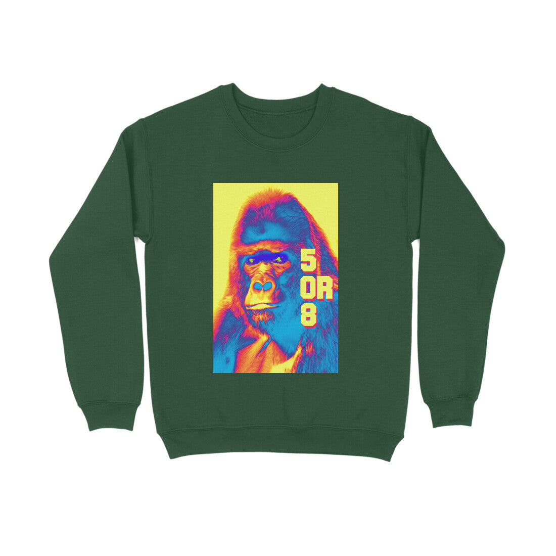 Sweatshirts - Gorilla -Front Print puraidoprints