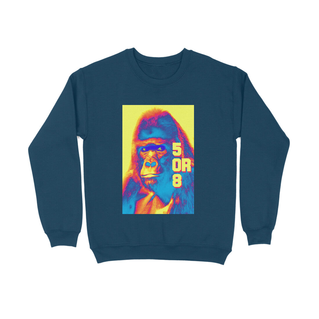 Sweatshirts - Gorilla -Front Print puraidoprints