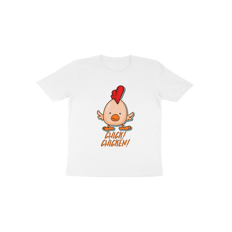 Toddler Half Sleeve Round Neck Tshirt β Chick Chicken puraidoprints