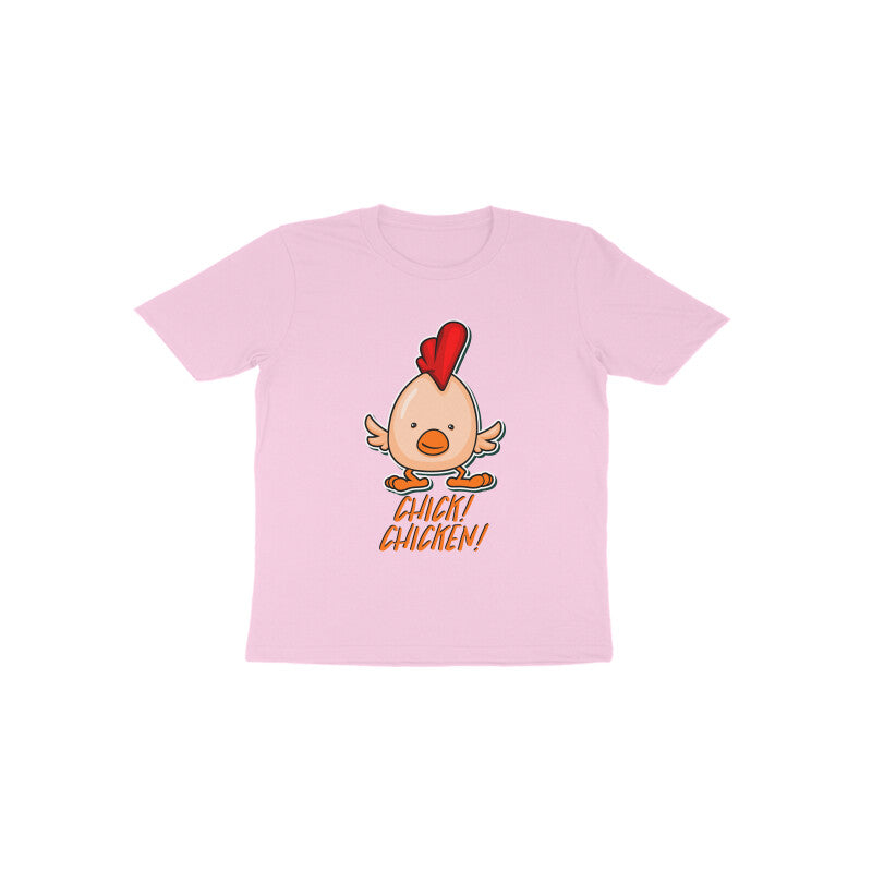 Toddler Half Sleeve Round Neck Tshirt β Chick Chicken puraidoprints