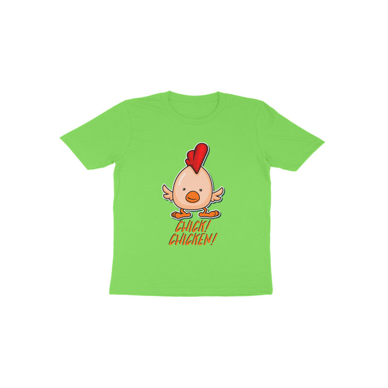 Toddler Half Sleeve Round Neck Tshirt β Chick Chicken puraidoprints