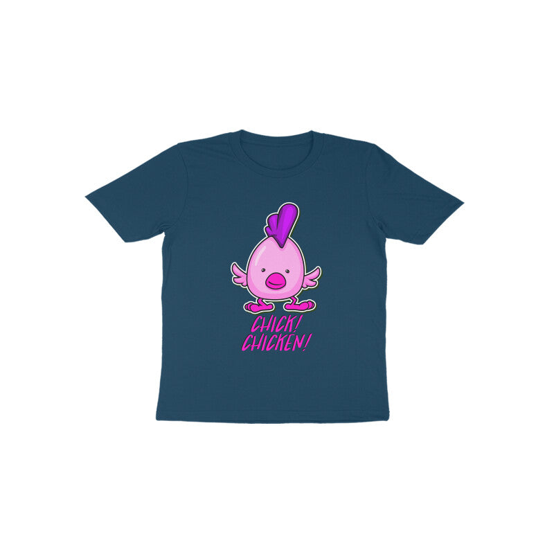 Toddler Half Sleeve Round Neck Tshirt β Chick Chicken puraidoprints