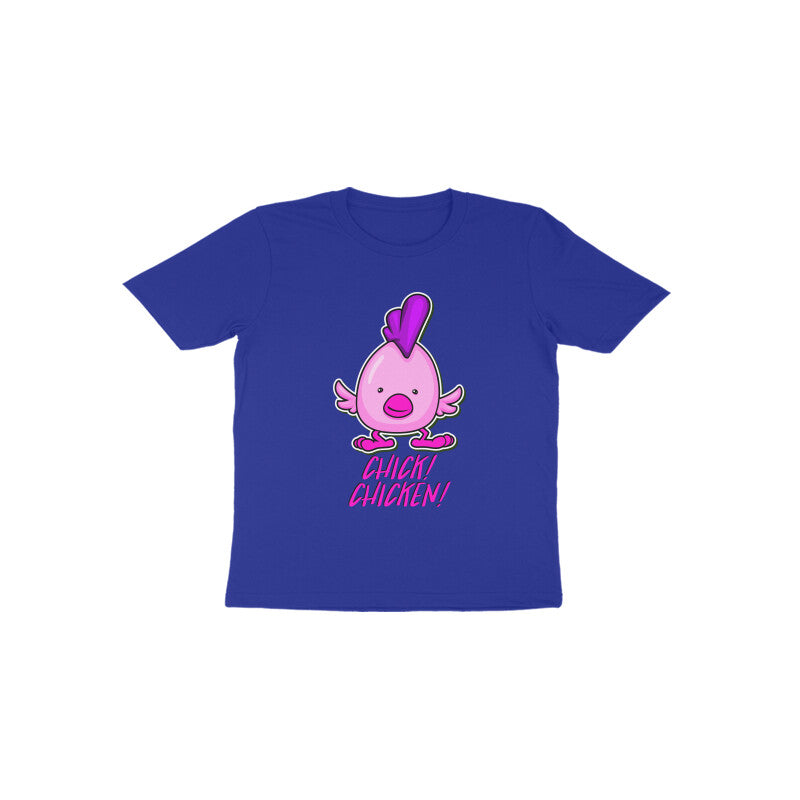 Toddler Half Sleeve Round Neck Tshirt β Chick Chicken puraidoprints