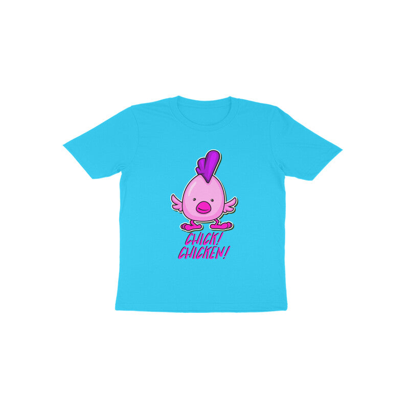 Toddler Half Sleeve Round Neck Tshirt β Chick Chicken puraidoprints