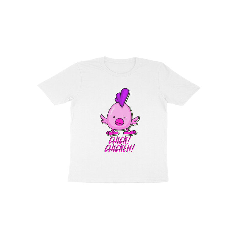 Toddler Half Sleeve Round Neck Tshirt β Chick Chicken puraidoprints