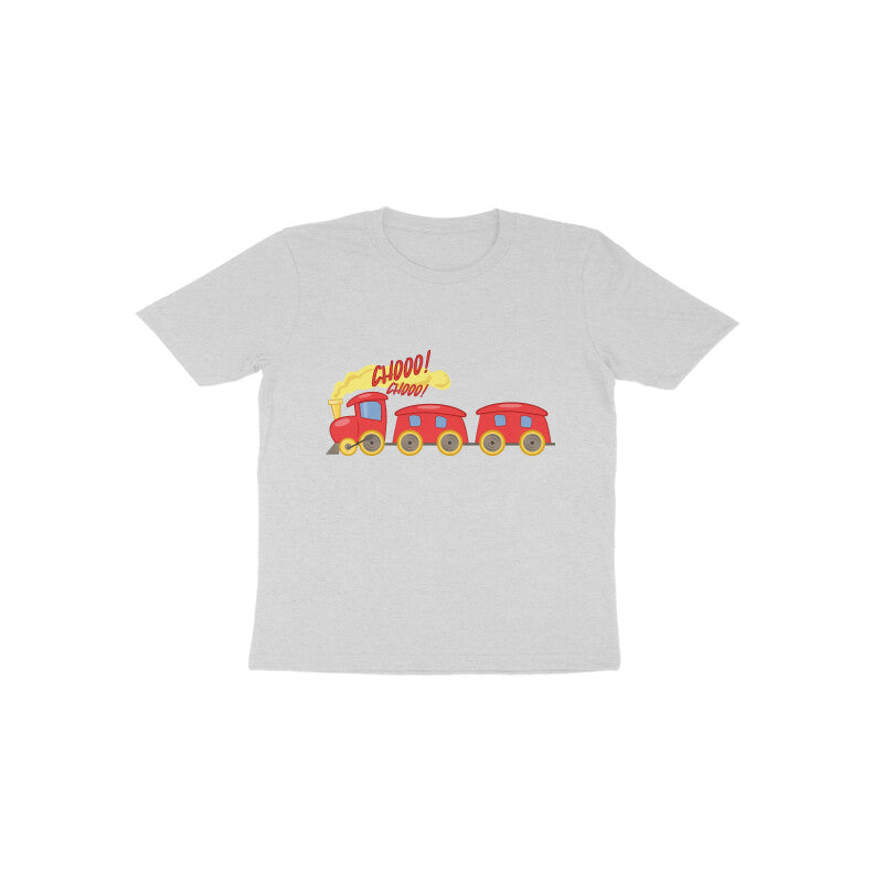 Toddler Half Sleeve Round Neck Tshirt β Choo Choo Train puraidoprints