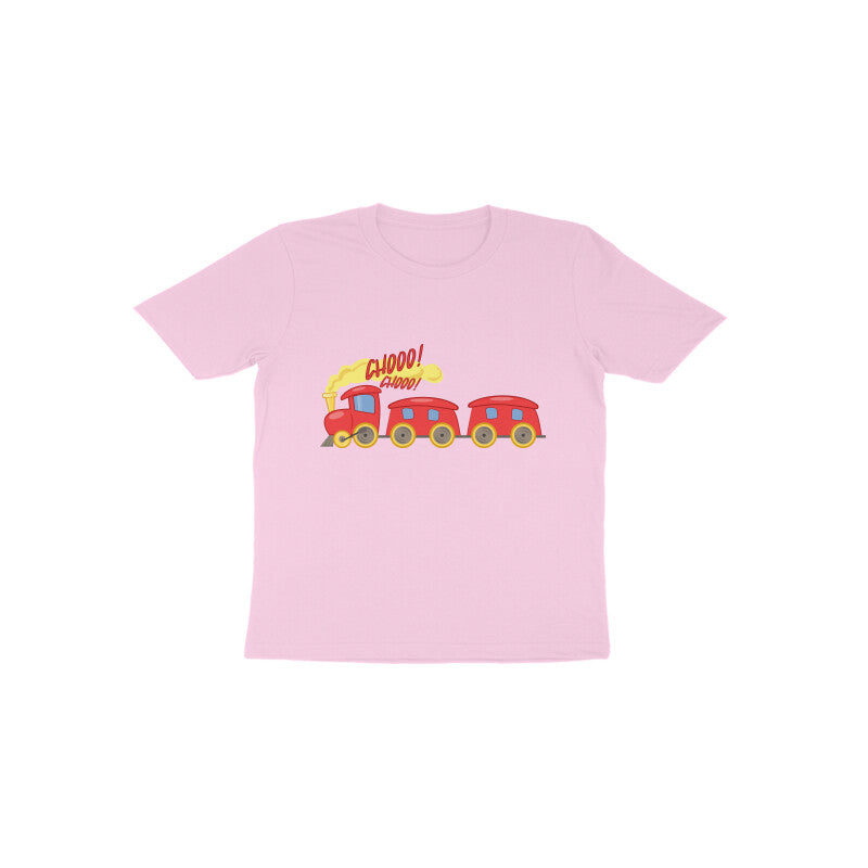 Toddler Half Sleeve Round Neck Tshirt β Choo Choo Train puraidoprints