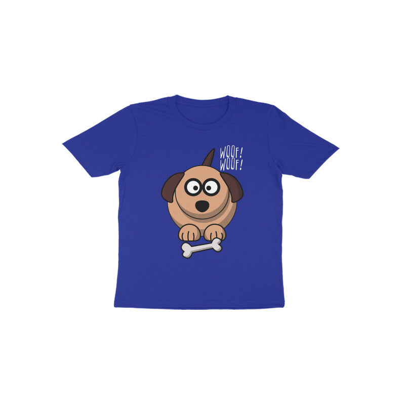 Toddler Half Sleeve Round Neck Tshirt β Doggy Bone puraidoprints