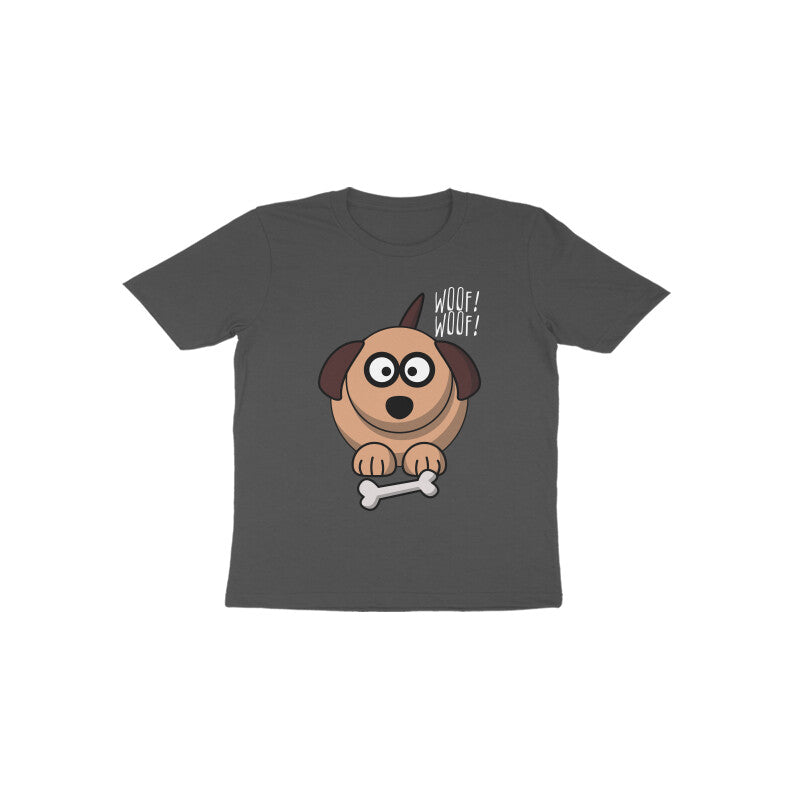 Toddler Half Sleeve Round Neck Tshirt β Doggy Bone puraidoprints