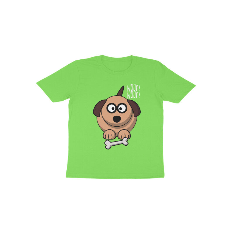 Toddler Half Sleeve Round Neck Tshirt β Doggy Bone puraidoprints
