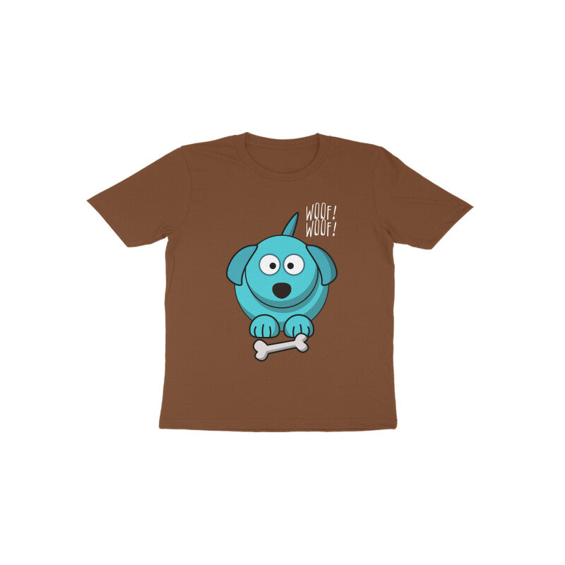 Toddler Half Sleeve Round Neck Tshirt β Doggy Bone puraidoprints