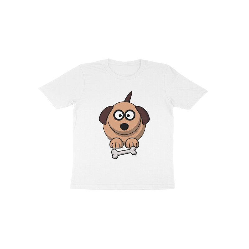 Toddler Half Sleeve Round Neck Tshirt β Doggy Bone puraidoprints