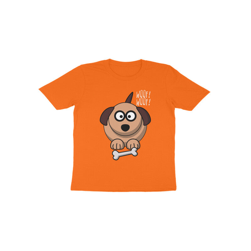 Toddler Half Sleeve Round Neck Tshirt β Doggy Bone puraidoprints