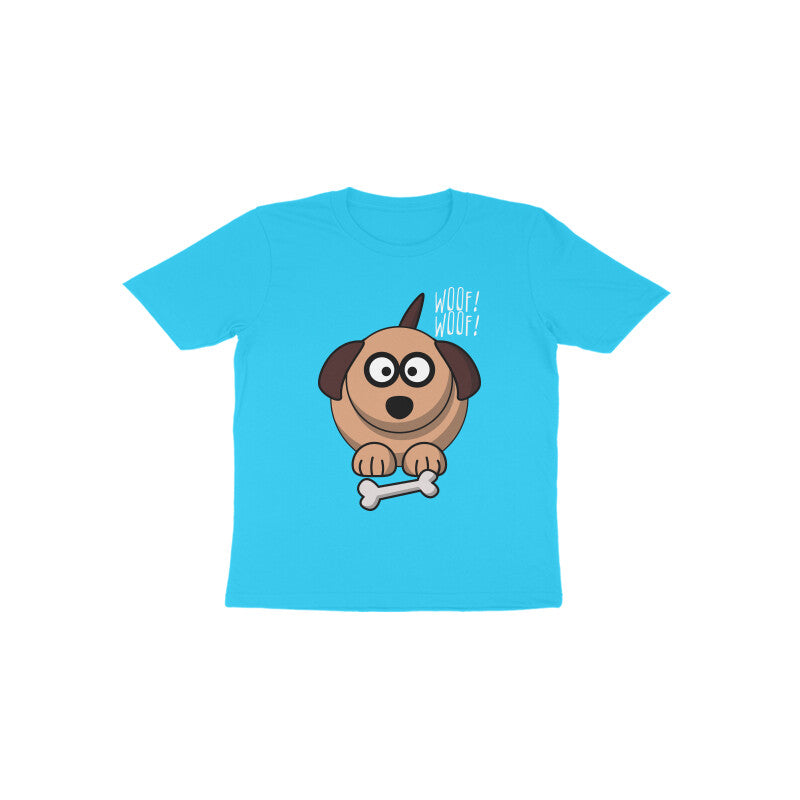 Toddler Half Sleeve Round Neck Tshirt β Doggy Bone puraidoprints
