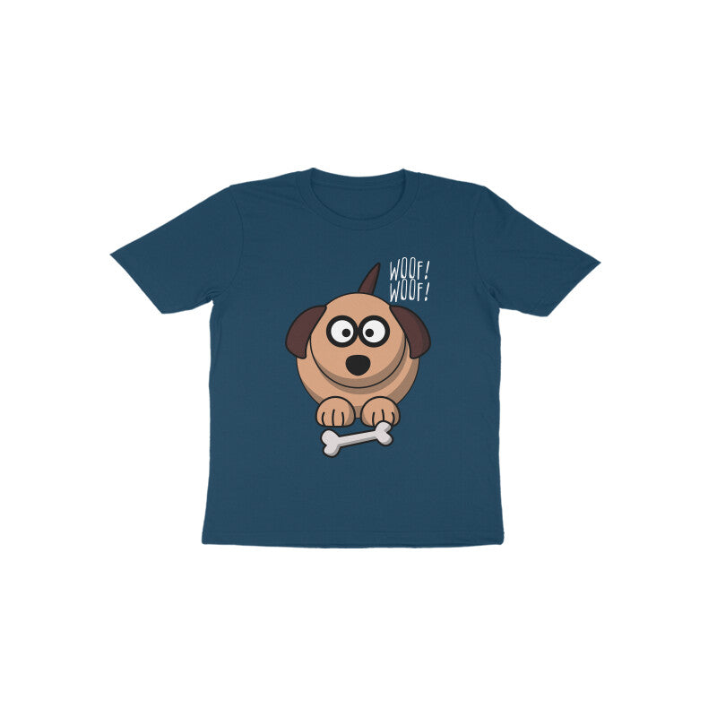 Toddler Half Sleeve Round Neck Tshirt β Doggy Bone puraidoprints