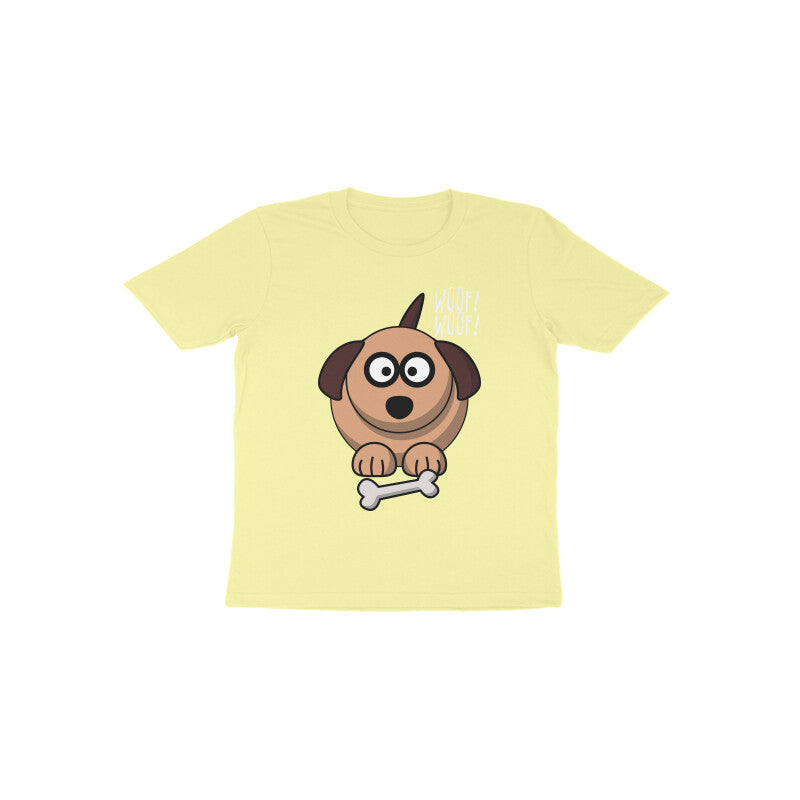 Toddler Half Sleeve Round Neck Tshirt β Doggy Bone puraidoprints