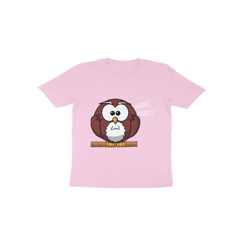 Toddler Half Sleeve Round Neck Tshirt β Owl puraidoprints