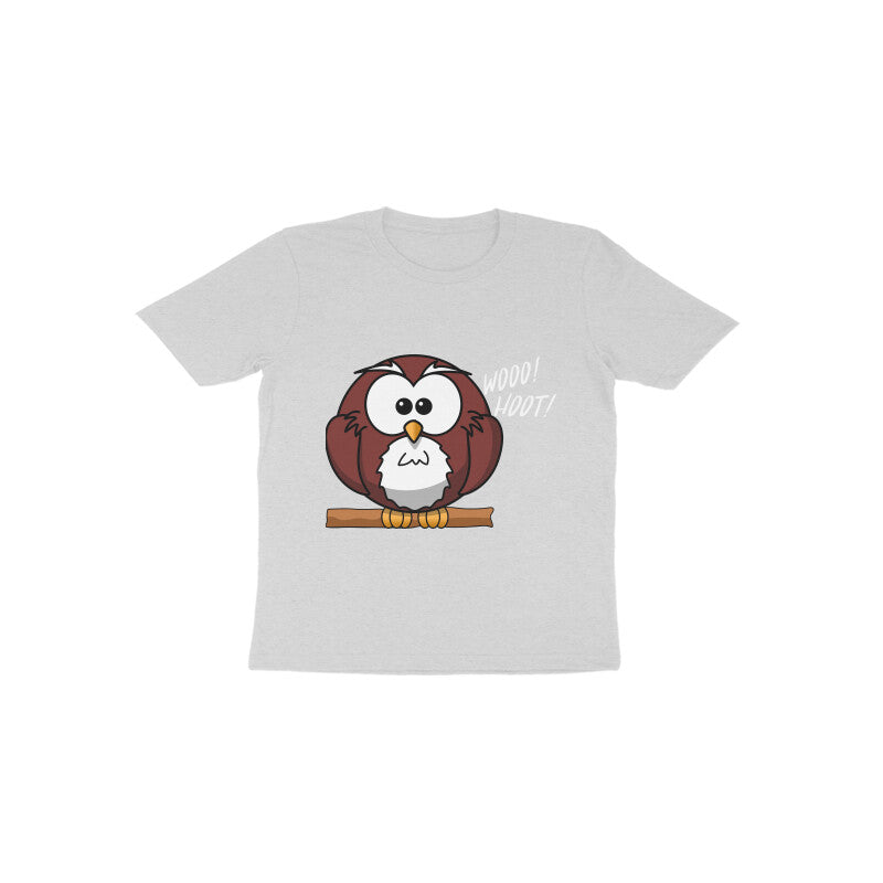 Toddler Half Sleeve Round Neck Tshirt β Owl puraidoprints