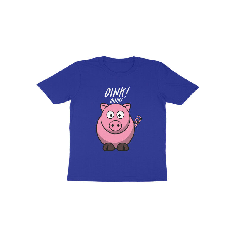 Toddler Half Sleeve Round Neck Tshirt β Piggy puraidoprints