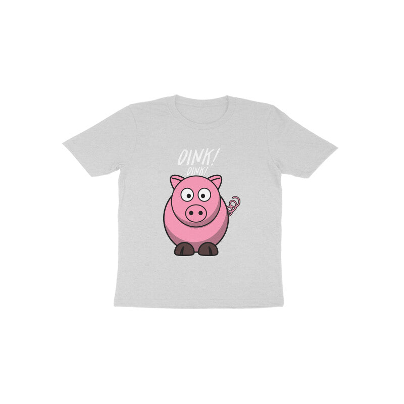 Toddler Half Sleeve Round Neck Tshirt β Piggy puraidoprints