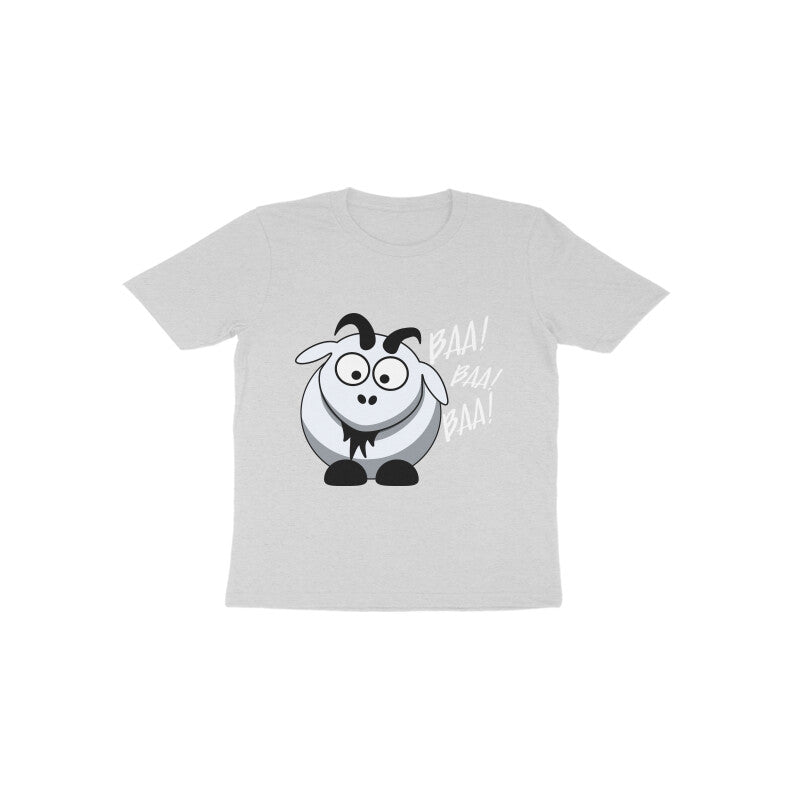 Toddler Half Sleeve Round Neck Tshirt β Sheep Baa Baa Baa puraidoprints