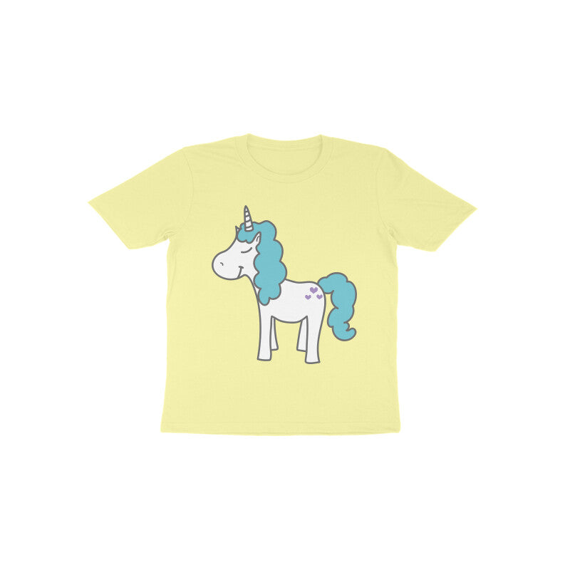 Toddler Half Sleeve Round Neck Tshirt β Unicorn puraidoprints