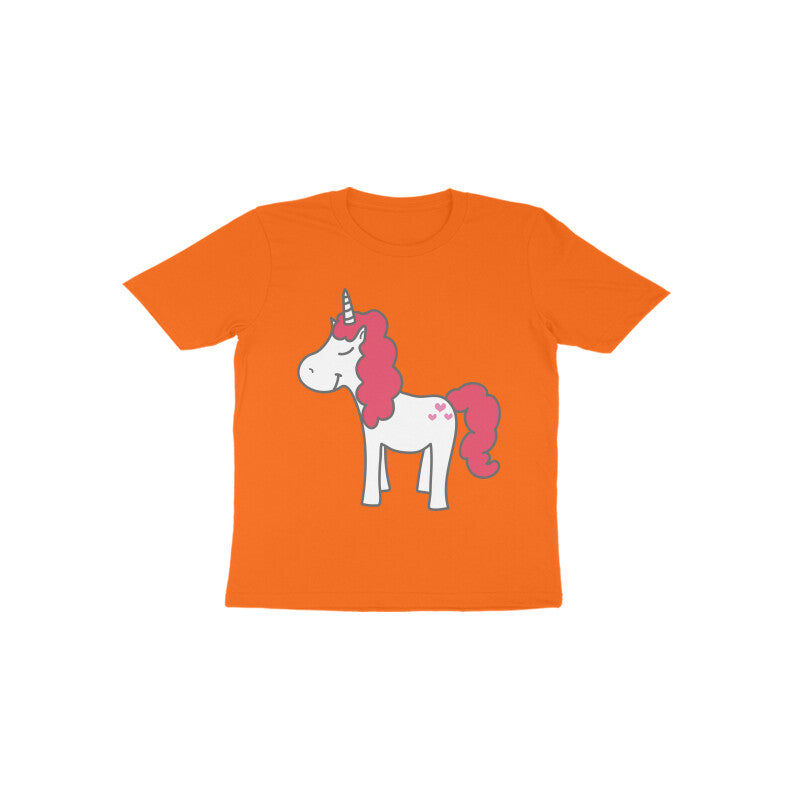 Toddler Half Sleeve Round Neck Tshirt β Unicorn puraidoprints