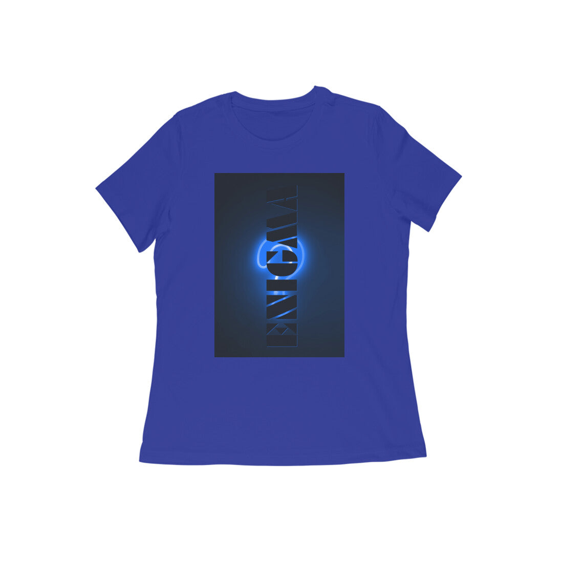 WOMEN'S ROUND NECK T-SHIRT β Enigma puraidoprints