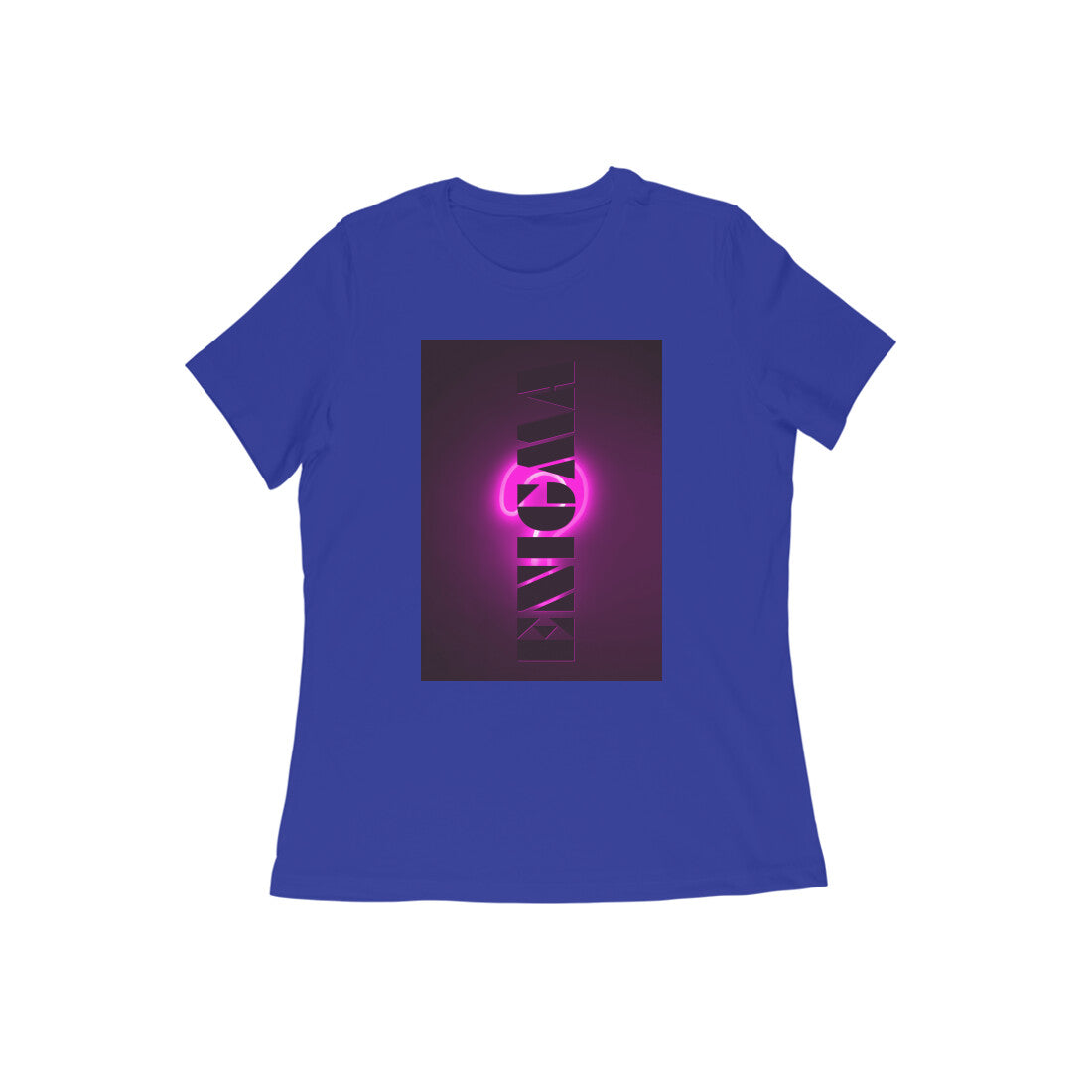 WOMEN'S ROUND NECK T-SHIRT β Enigma puraidoprints