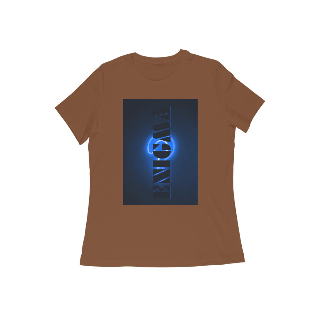 WOMEN'S ROUND NECK T-SHIRT β Enigma puraidoprints
