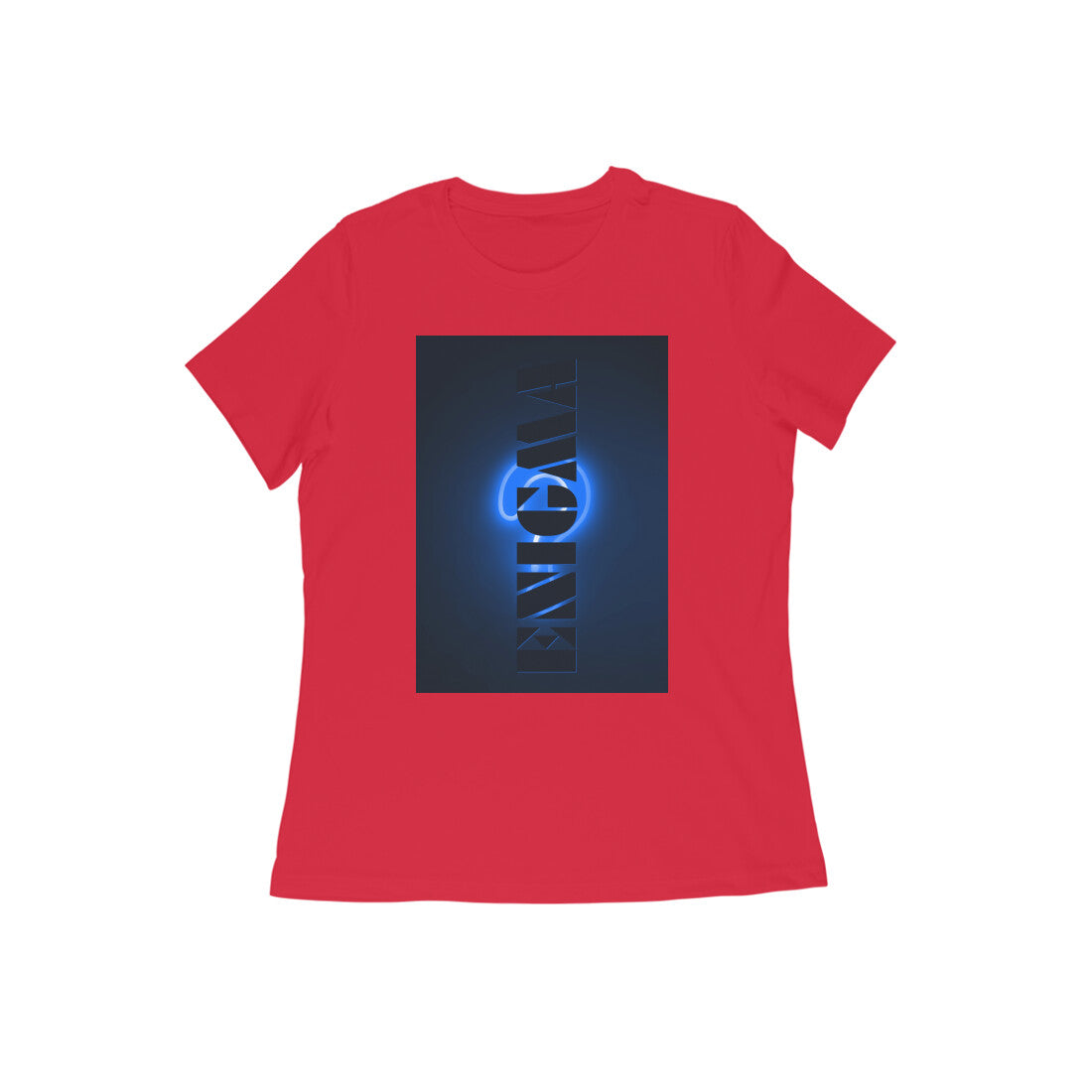 WOMEN'S ROUND NECK T-SHIRT β Enigma puraidoprints