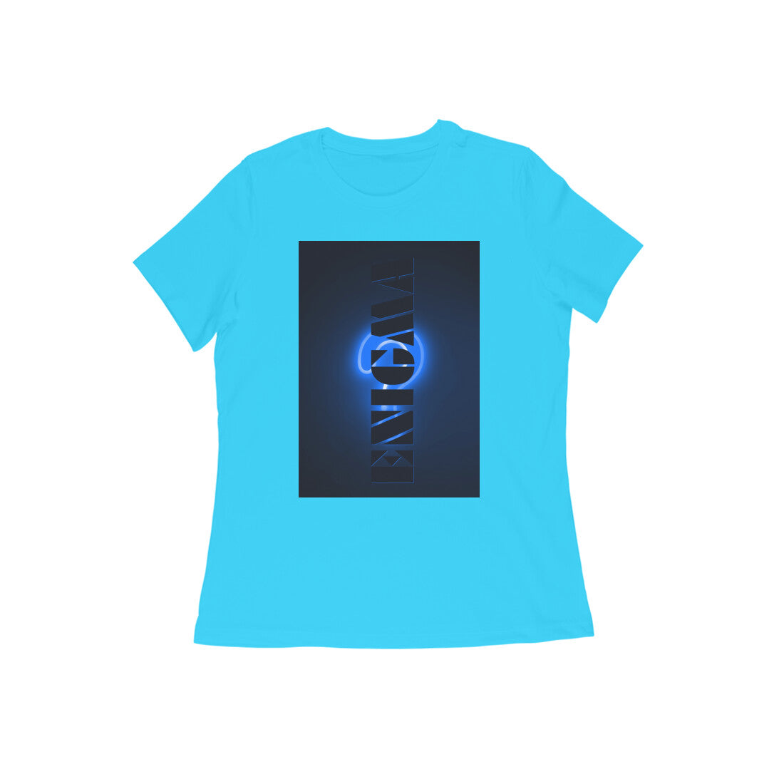 WOMEN'S ROUND NECK T-SHIRT β Enigma puraidoprints