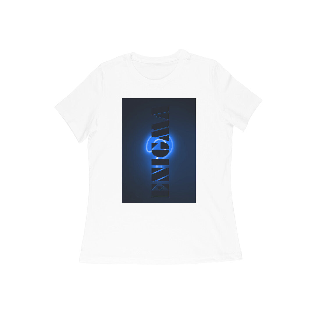 WOMEN'S ROUND NECK T-SHIRT β Enigma puraidoprints