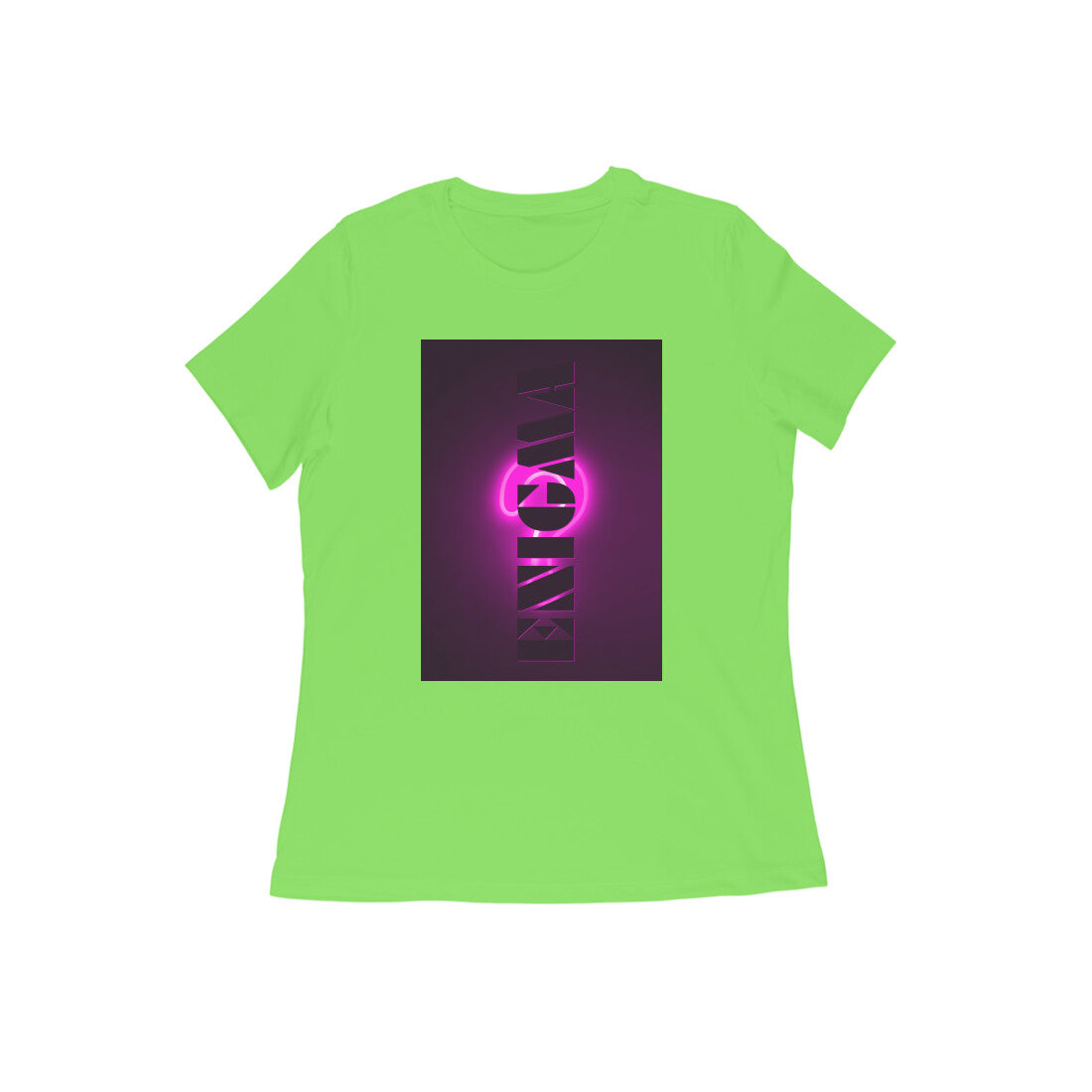 WOMEN'S ROUND NECK T-SHIRT β Enigma puraidoprints