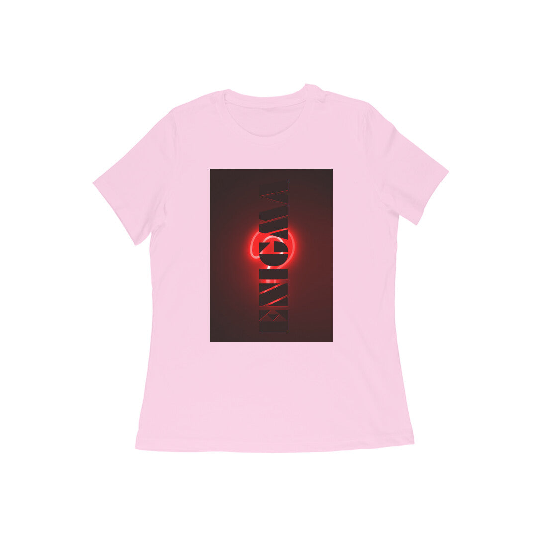 WOMEN'S ROUND NECK T-SHIRT β Enigma puraidoprints