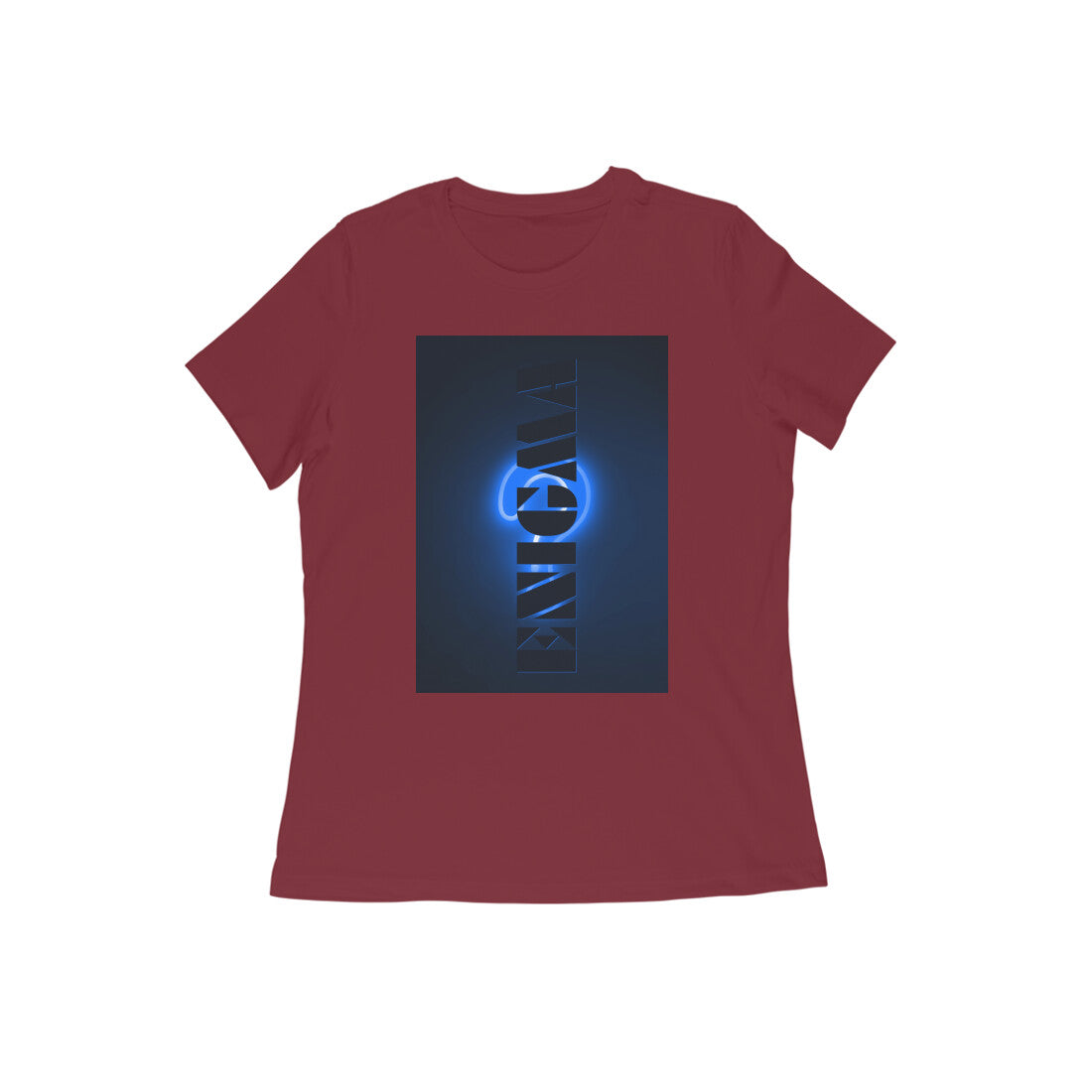 WOMEN'S ROUND NECK T-SHIRT β Enigma puraidoprints