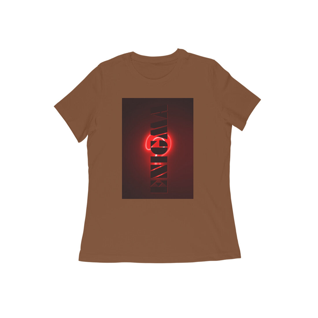 WOMEN'S ROUND NECK T-SHIRT β Enigma puraidoprints
