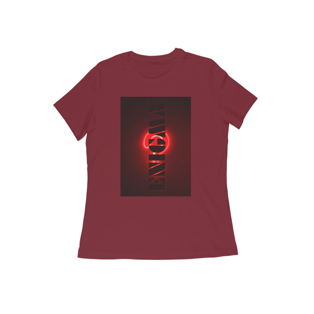 WOMEN'S ROUND NECK T-SHIRT β Enigma puraidoprints