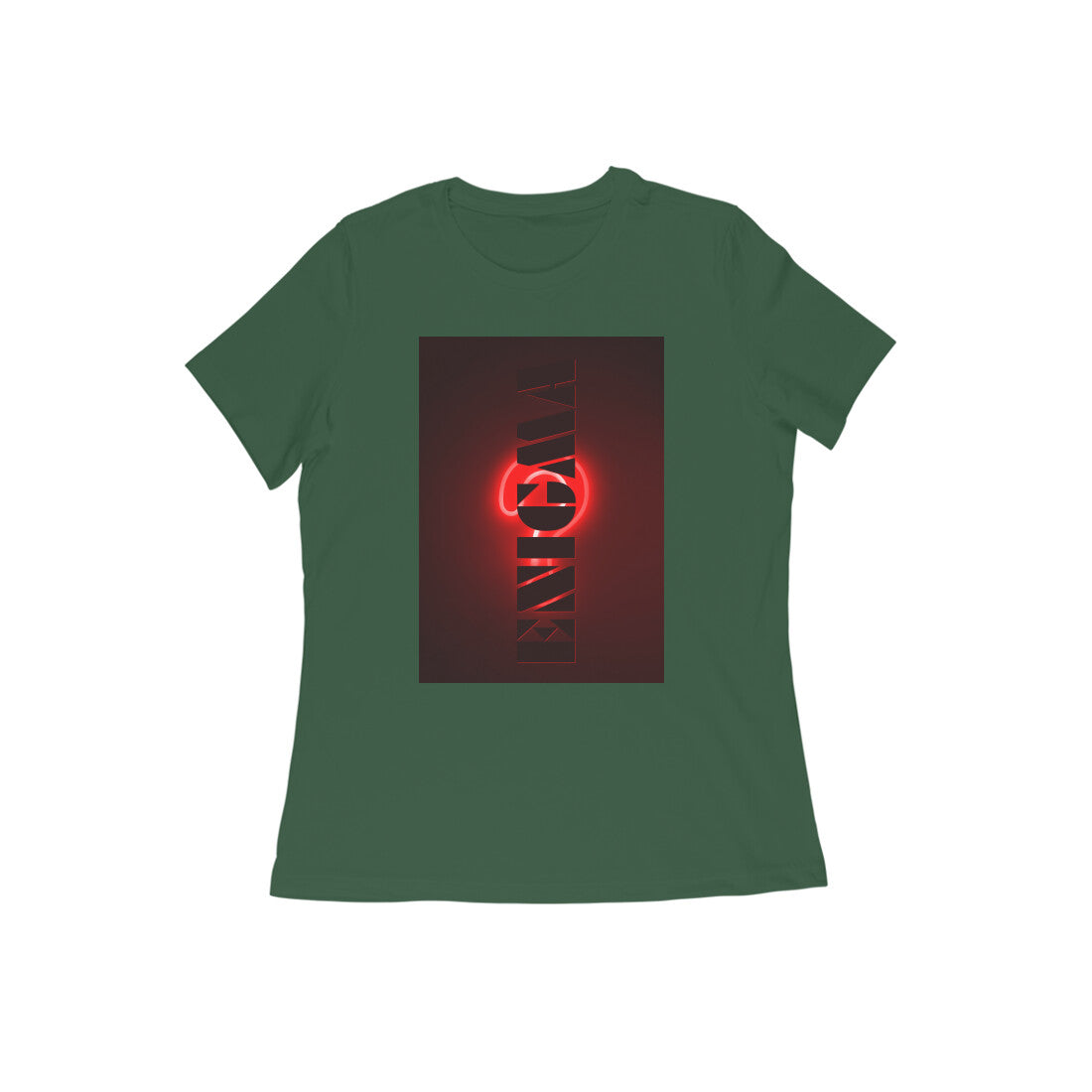 WOMEN'S ROUND NECK T-SHIRT β Enigma puraidoprints