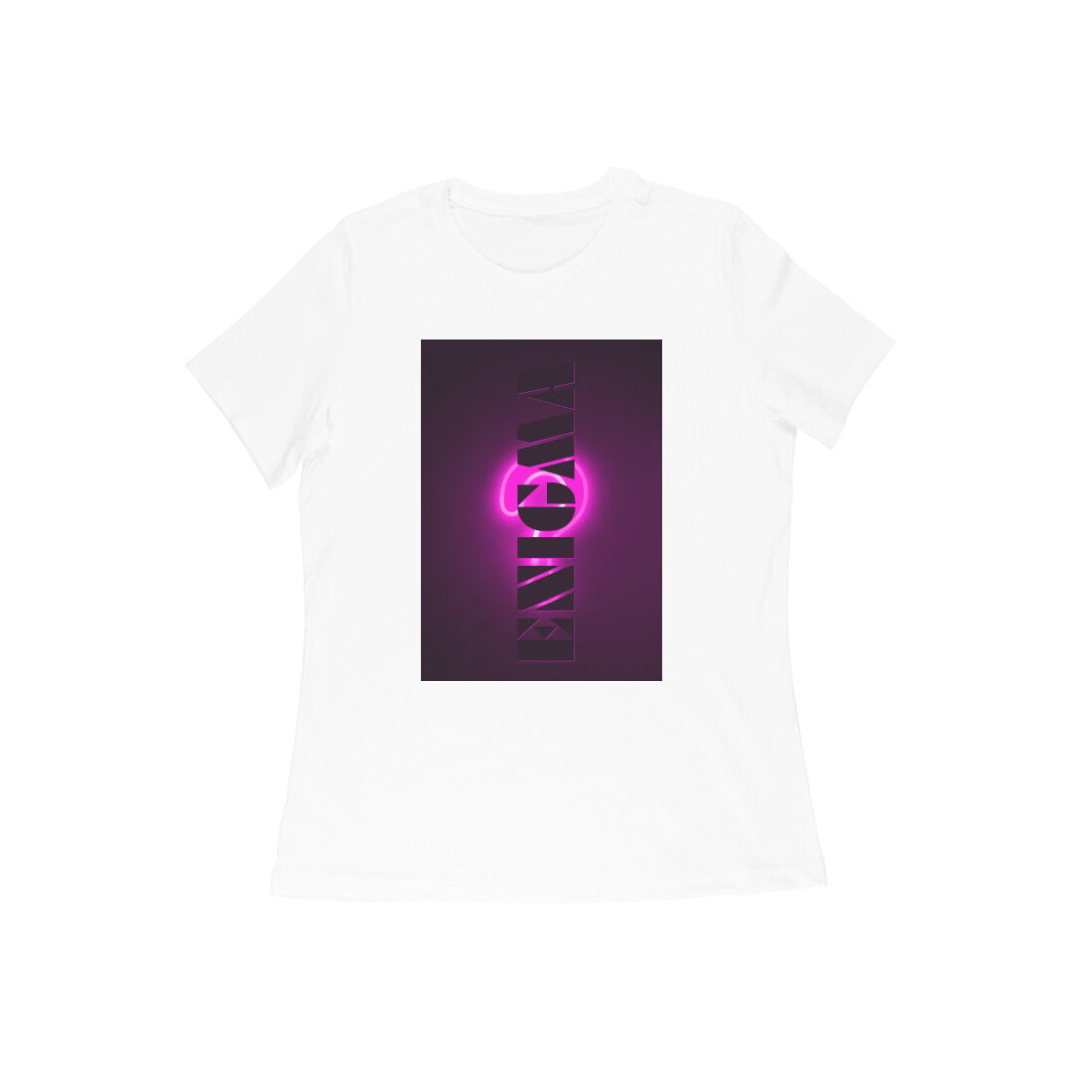 WOMEN'S ROUND NECK T-SHIRT β Enigma puraidoprints