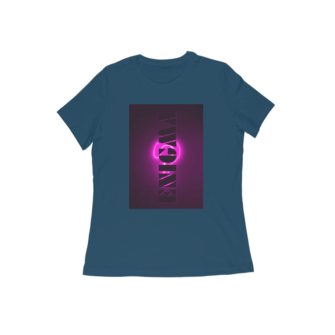 WOMEN'S ROUND NECK T-SHIRT β Enigma puraidoprints