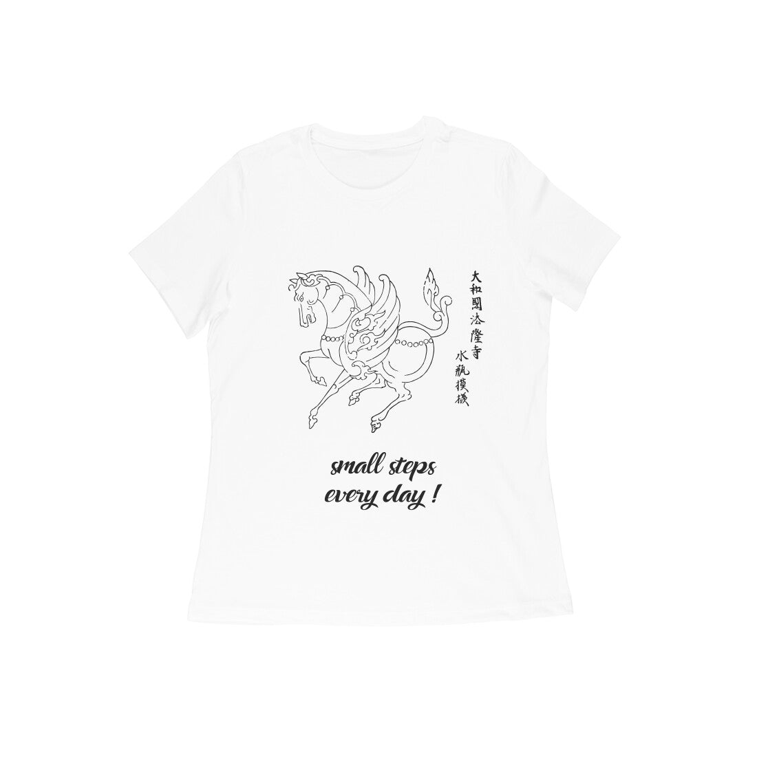 WOMEN'S ROUND NECK T-SHIRT- Taguchi Series (1) design Collection puraidoprints
