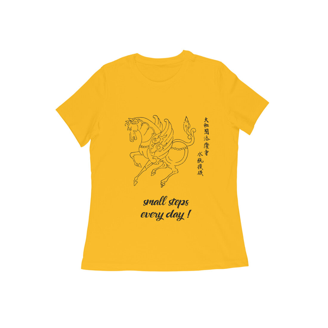 WOMEN'S ROUND NECK T-SHIRT- Taguchi Series (1) design Collection puraidoprints