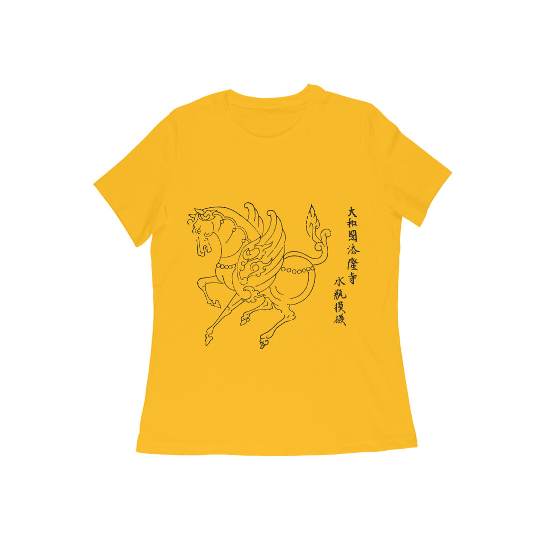 WOMEN'S ROUND NECK T-SHIRT- Taguchi Series (1) design Collection puraidoprints