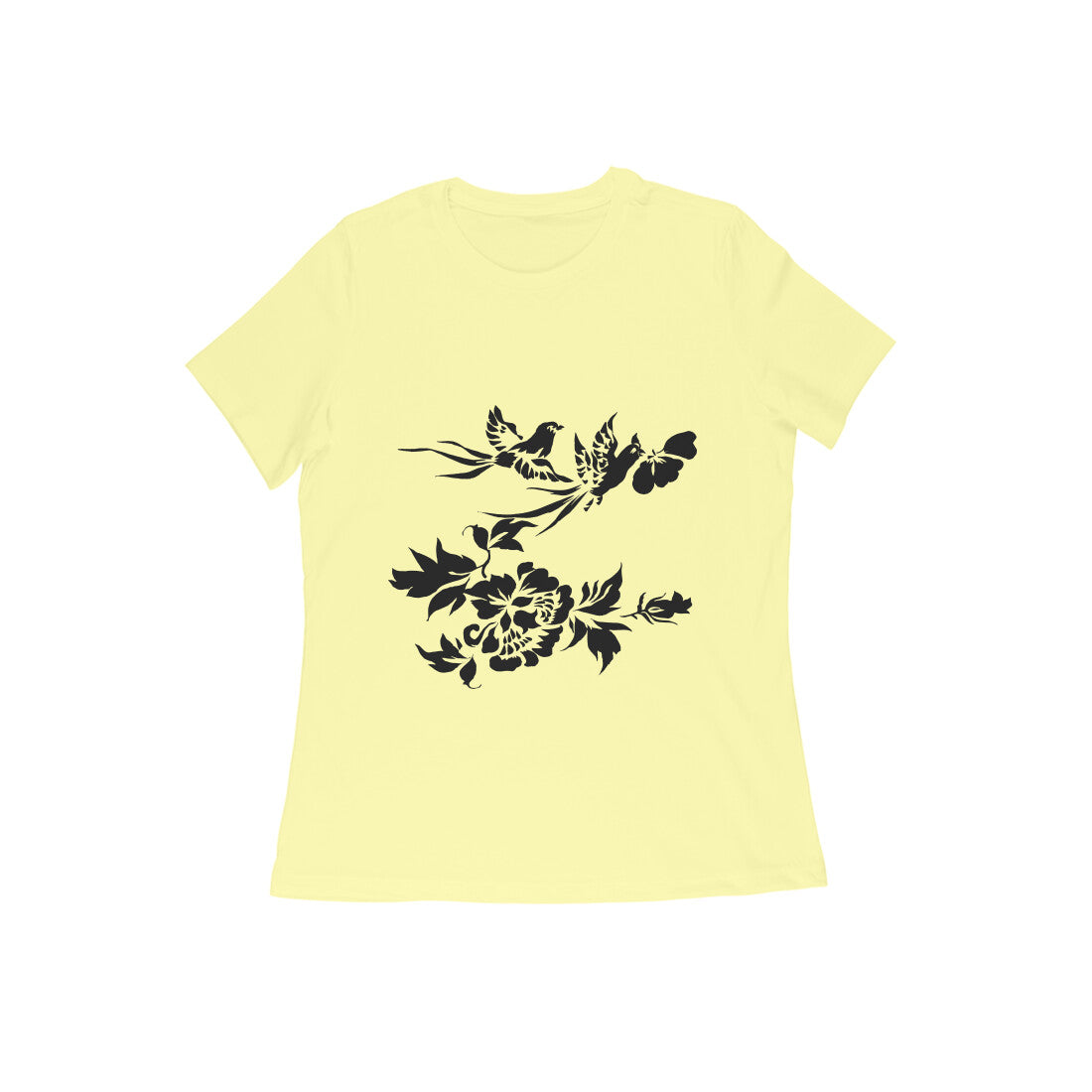 WOMEN'S ROUND NECK T-SHIRT- Taguchi Series (1) design Collection puraidoprints