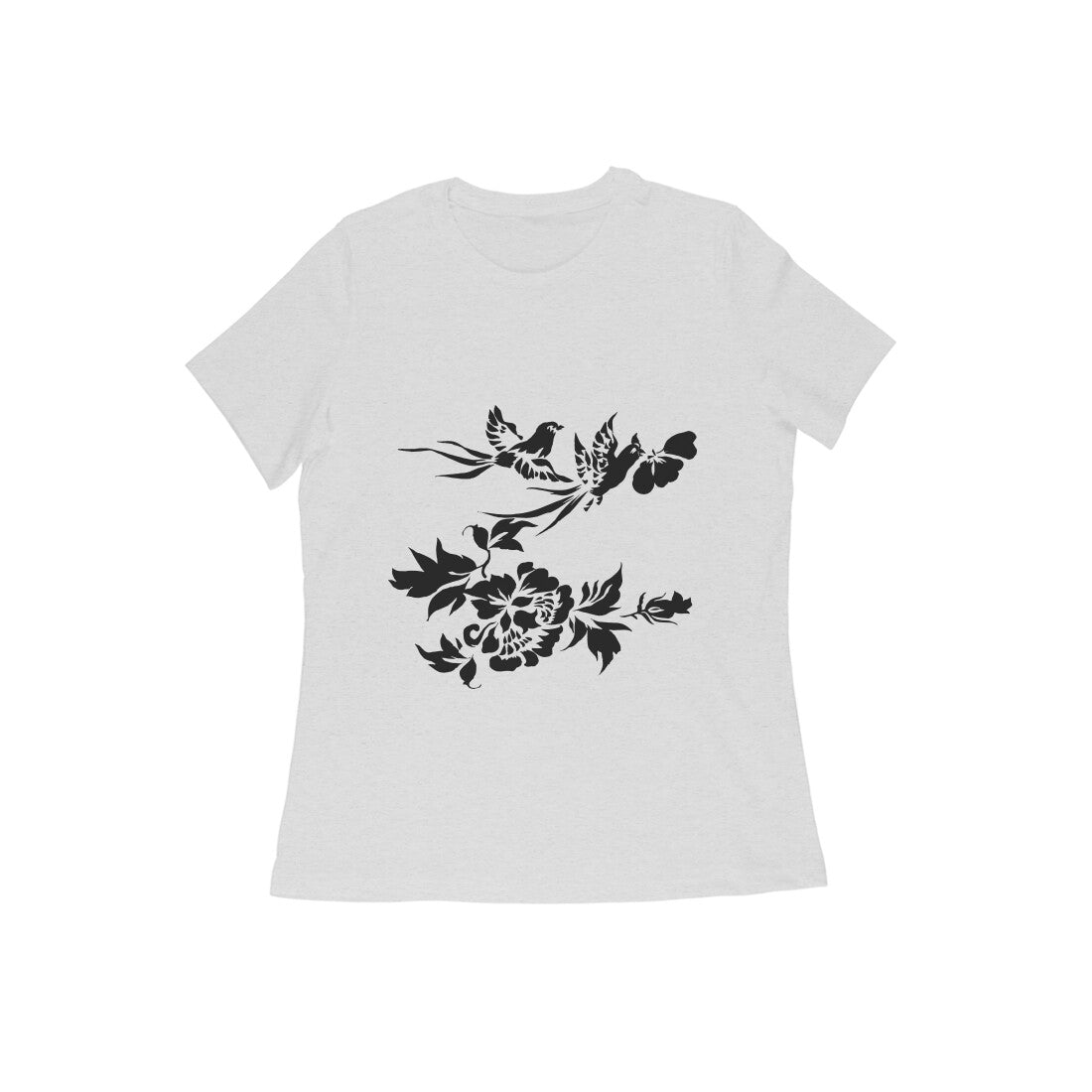 WOMEN'S ROUND NECK T-SHIRT- Taguchi Series (1) design Collection puraidoprints