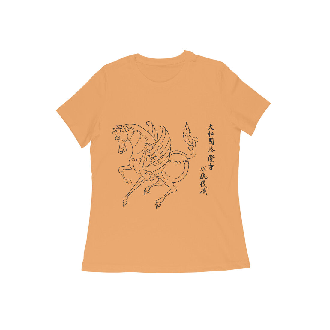 WOMEN'S ROUND NECK T-SHIRT- Taguchi Series (1) design Collection puraidoprints